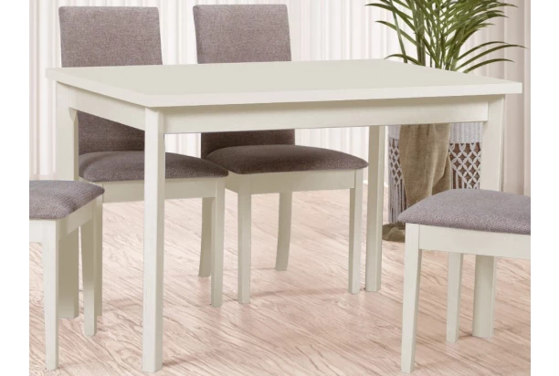 Obdĺžny jedálenský stôl Maxim 120x80 cm, béžový kašmír