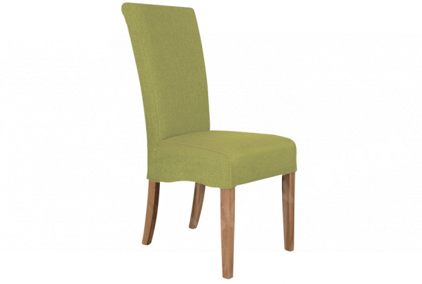 Jedálenská stolička Roberta, zelená látka