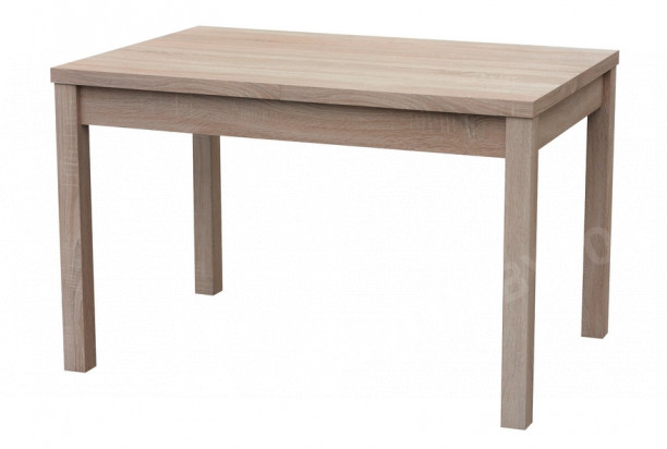 Jedálenský stôl Adam 120x80 cm, dub sonoma, rozkládací