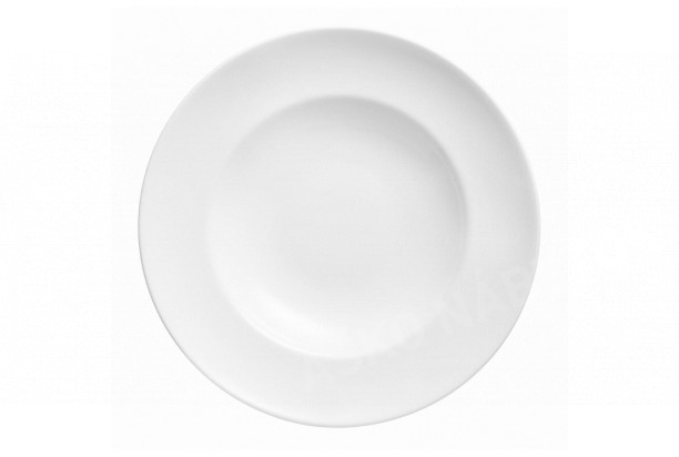 Hlboký tanier 27 cm Europa Pasta, biely