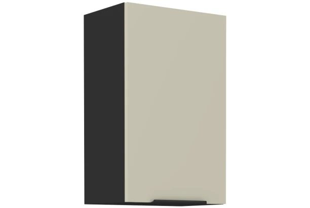 Horná kuchynská skrinka Arona, 45 cm, kašmírová/čierna