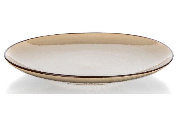 Plytký tanier Palas 27 cm, krémový