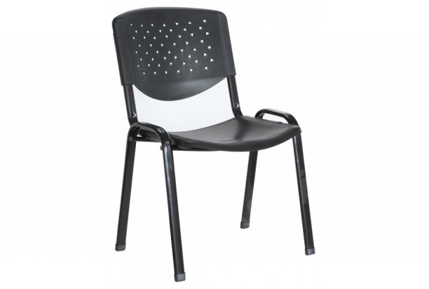 Konferenčná stolička Rufo, čierna