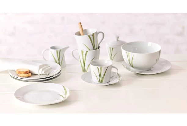 Miska na müsli 15 cm Aveda, motiv tráva