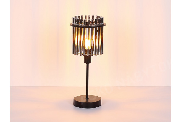 Stolová lampa Gorley 38 cm, sklenené tyčinky