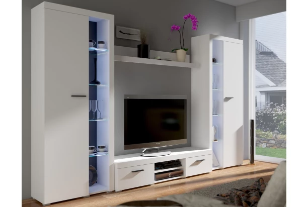 Obývacia  stena Flamenco XL, biela