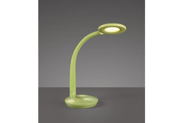 Stolná lampa Cobra, zelená