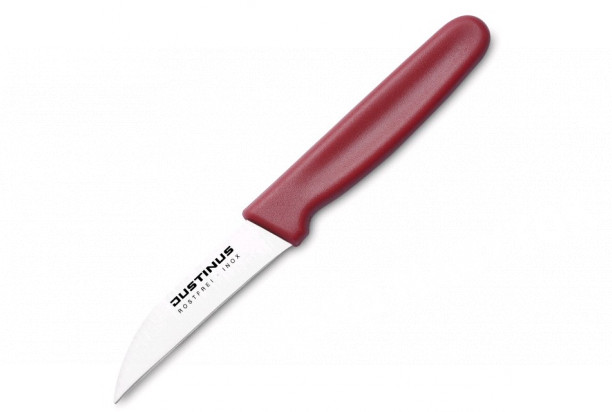 Kuchynský nôž FineCut 7 cm, červený