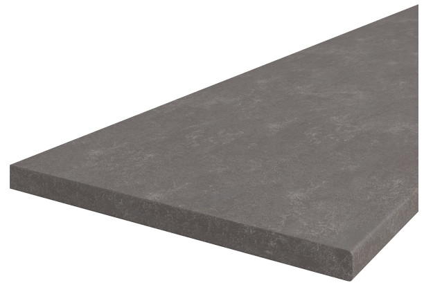 Kuchynská pracovná doska pre rohovú skrinku 89 cm, tmavo šedý kameň