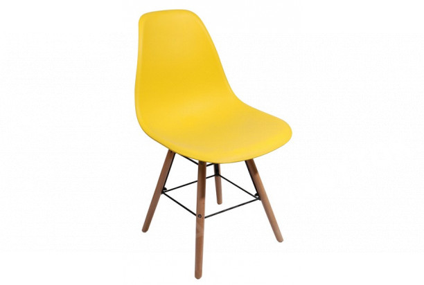 Jedálenská stolička Lyon, žltá
