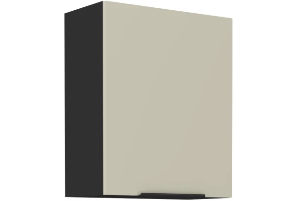 Horná kuchynská skrinka Arona, 60 cm, kašmírová/čierna