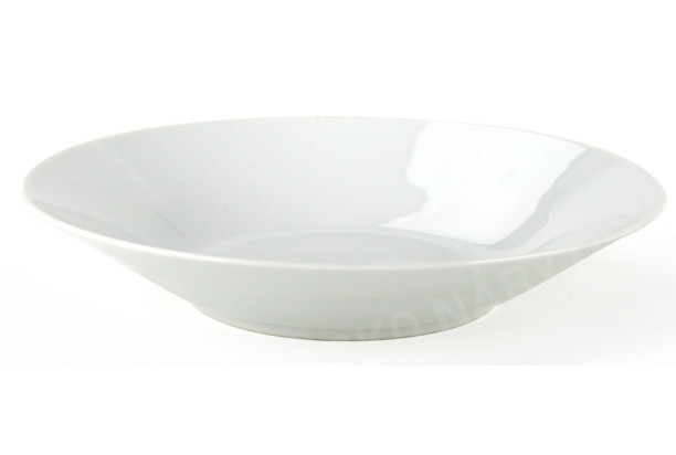 Hlboký tanier Blanca 23 cm, biely