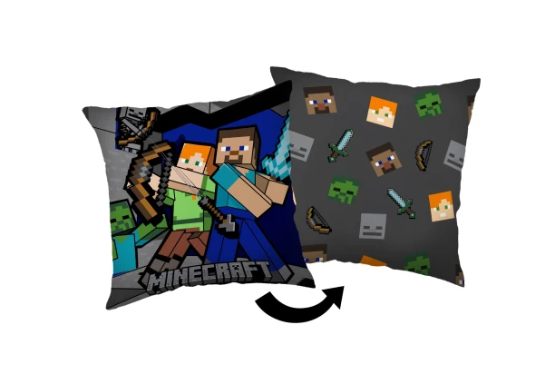 Detský vankúšik Minecraft, 40x40 cm