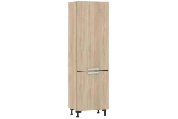 Vysoká kuchynská skriňa One PO60D, dub sonoma, šírka 60 cm