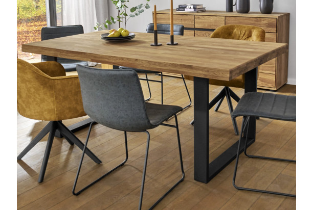 Jedálenský stôl Form U 200x100 cm, dub