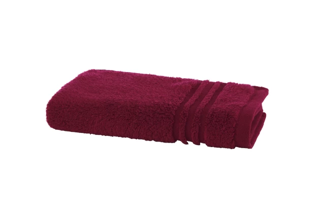 Froté uterák pre hostí Kira 30x50 cm, bordeaux