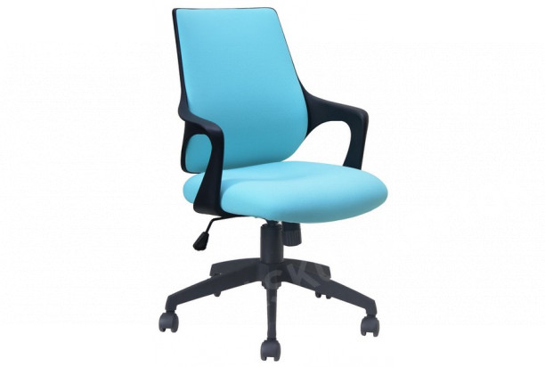 Kancelárska stolička Marika, svetlo modrá látka