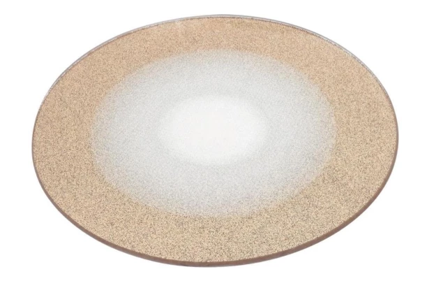 Vianočný tanier Zlaté trblietky, 20 cm