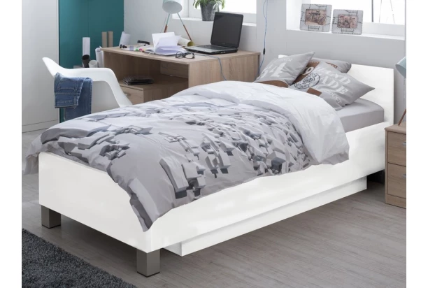 Úložný priestor pod posteľ Mega 90x200 cm, biela