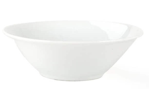 Miska Larry 15 cm, biela