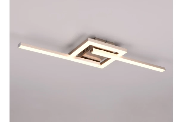 Stropné/nástenné osvetlenie LED Viale, matný nikel