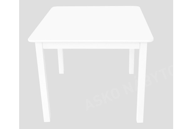 Detský stolík Pantone 60x60 cm, biely
