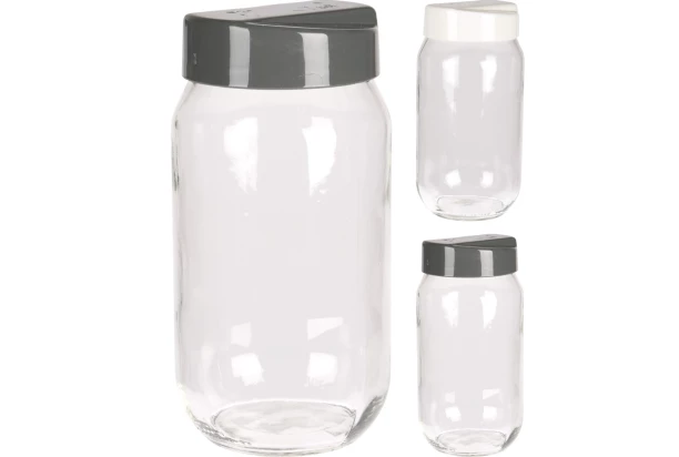 Dóza na potraviny Excellent 1000 ml, sklo