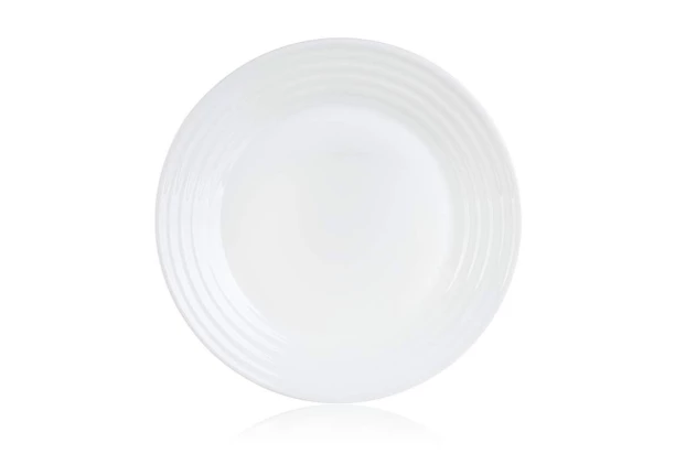 Dezertný tanier Harena 19 cm, biele sklo