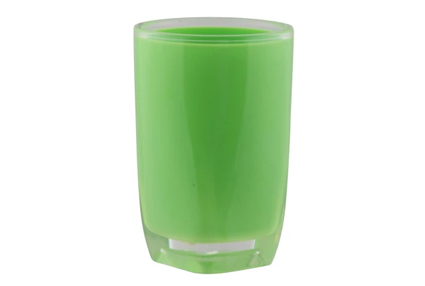 Kúpeľňový téglik Graz, zelený plast