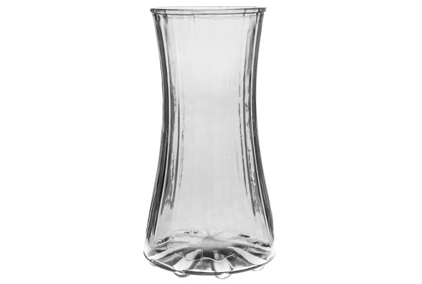 Sklenená váza Nigella 23,5 cm, číra