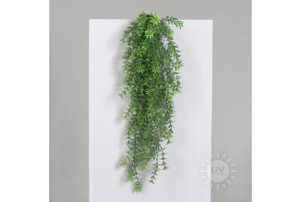 Závesná umelá rastlina 75 cm, zelená