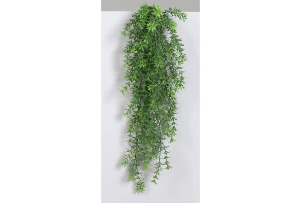 Závesná umelá rastlina 75 cm, zelená