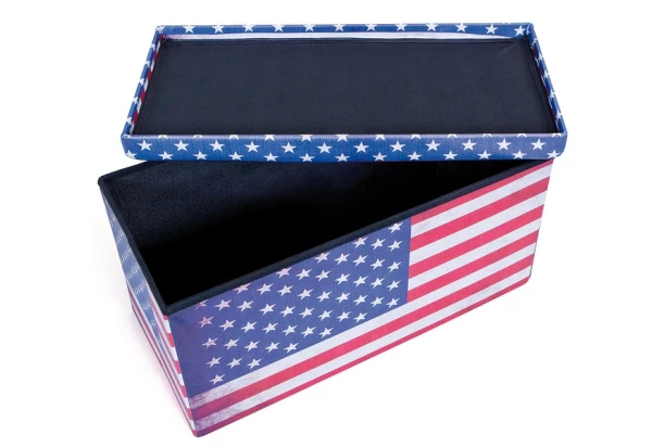 Úložný taburet Setto Stars & Stripes