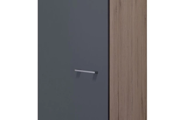 Vysoká kuchynská skriňa Tiago GE50, dub san remo/šedá, šírka 50 cm