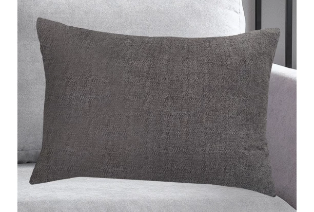 Dekoračný vankúš Cosy 50x70 cm, antracitový