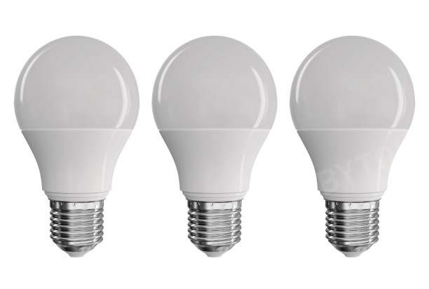 LED žiarovka (3 ks) Classic A60, E27, 8,5 W, 806 lm
