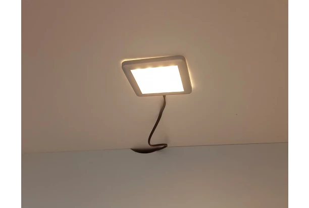 Bodové LED osvetlenie (2 ks) Square, teplá biela