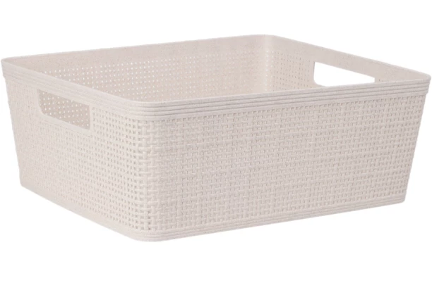 Úložný košík 35x13x29 cm, béžový