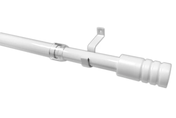 Garniža Modern 135-225 cm, biela