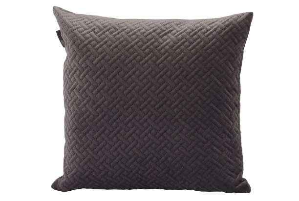 Dekoračný vankúš Vanda 42x42 cm, antracitový