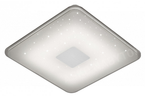 Stropné/nástenné LED osvetlenie Samurai 42 cm, biele, trblietavý efekt