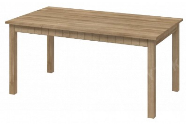 Jedálenský stôl Atik 160x90 cm, dub riviéra