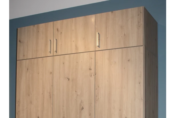 Nadstavec na skriňu Koski, 150 cm, dub artisan