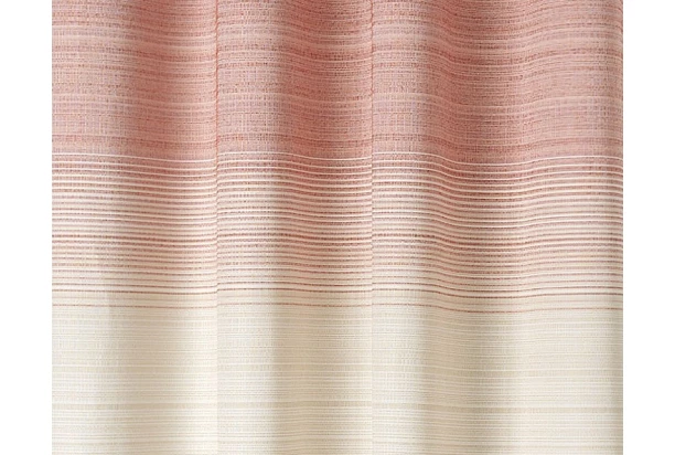 Záves Flow 144x245 cm, červeno- biely
