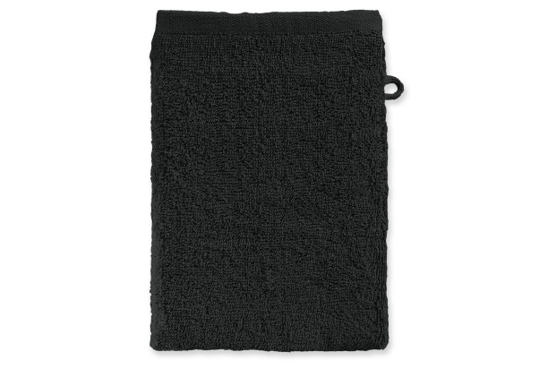 Žinka na umývanie California 15x21 cm, čierne froté