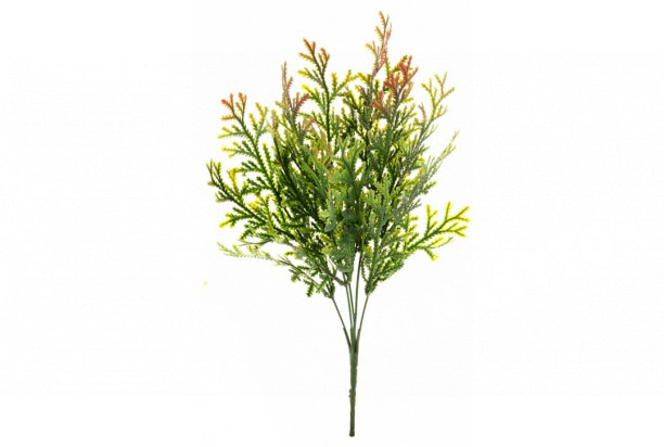 Umelý kvet Tuja 37 cm, zelená