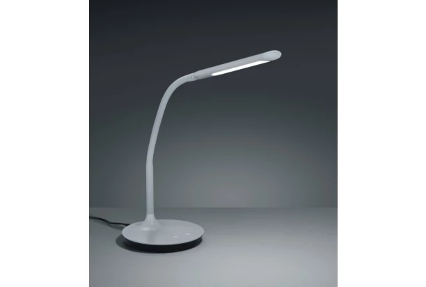 Stolová LED lampa Polo 41 cm, šedá