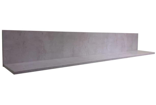 Nástenná polica Everest, 120 cm, beton