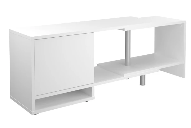 Flexibilný TV stolík Flex 2, biely