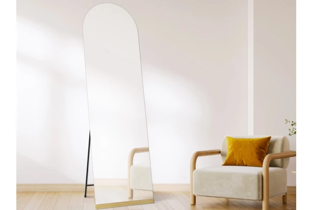 Zaoblené stojacie zrkadlo Miriam